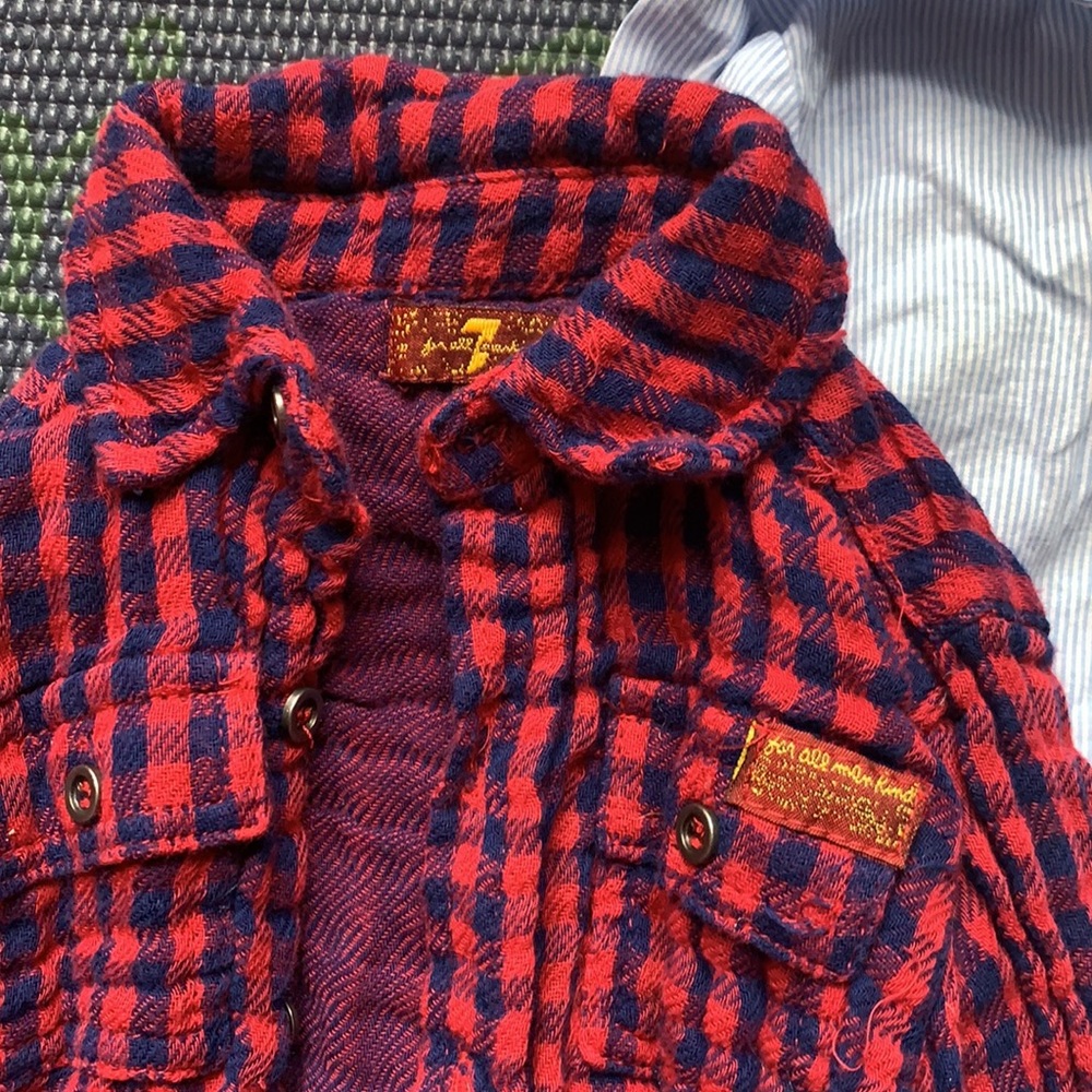 Two 12 month button downs - Picture 2 of 3